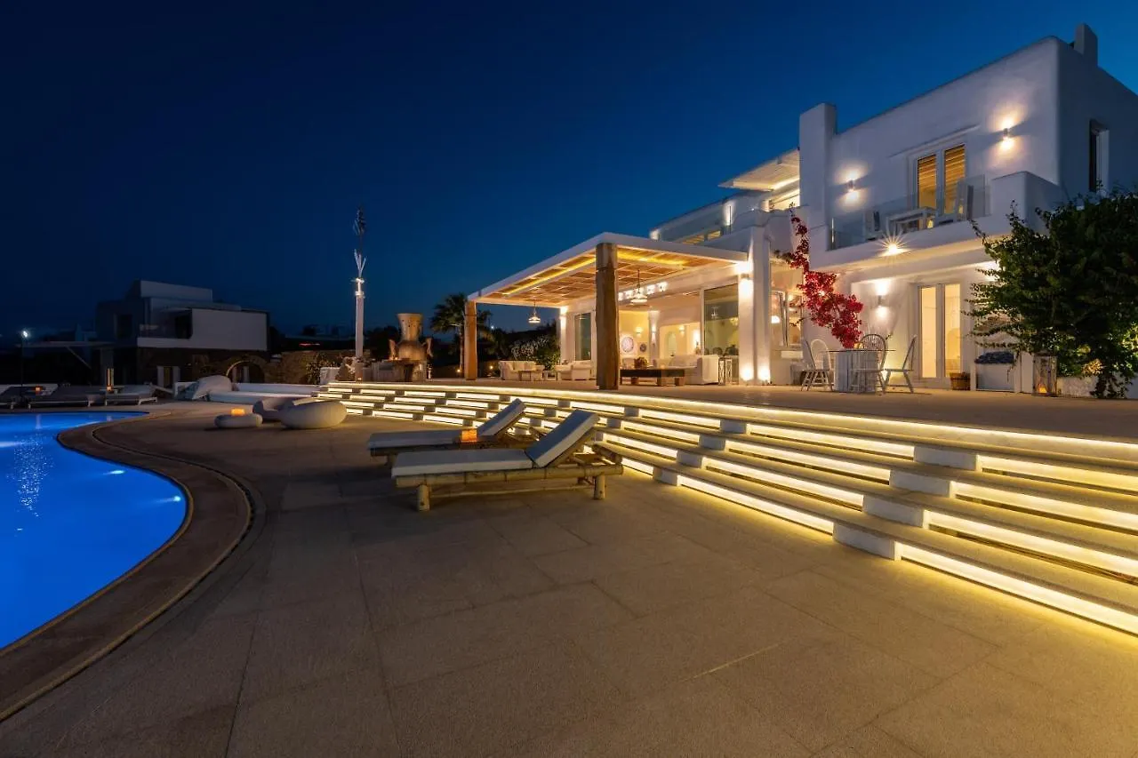 Spectacular Kalafatis Villa 1 Bedroom Villa Vibhu Private Jacuzzis Infinity Pool 0*,  Greece